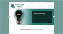 Desktop Screenshot of friedlandvining.com